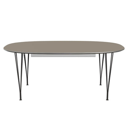 SUPERELLIPSE™ - B619, Extendable Dining Table, 180-300 x 120 cm (Table Height - 72 cm) by Fritz Hansen