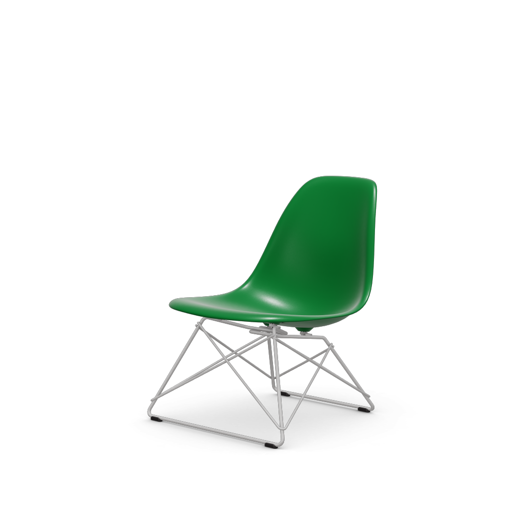 Eames Plastic Side Chair LSR (without upholstery).