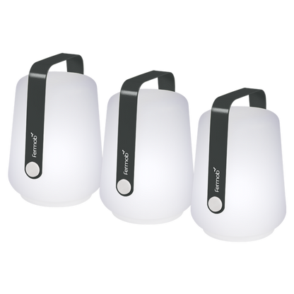BALAD SET OF 3 LAMPS H.12 CM by Fermob
