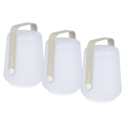 BALAD SET OF 3 LAMPS H.12 CM by Fermob