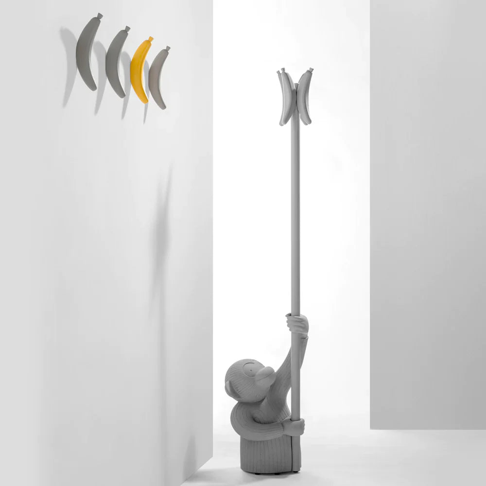 Concrete Coat Stand Monkey by Bd Barcelona Design #Grey