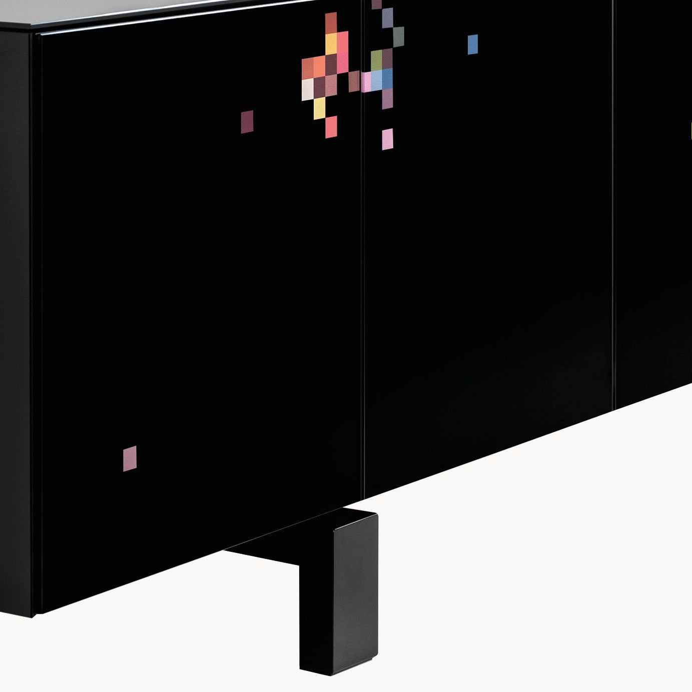 Mdf Cabinet/Sideboard Dreams by Bd Barcelona Design #3M#All Black