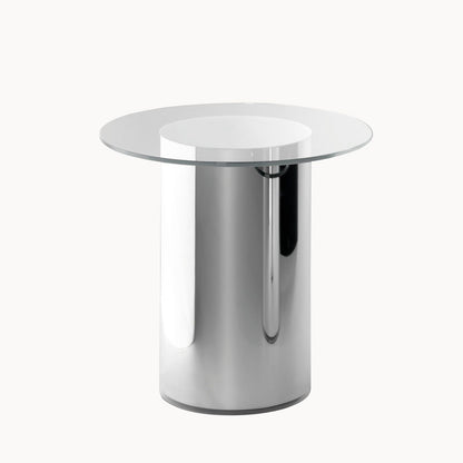 Round Pyrex side table 2001 by Bd Barcelona Design #Ø45 x h.45 cm