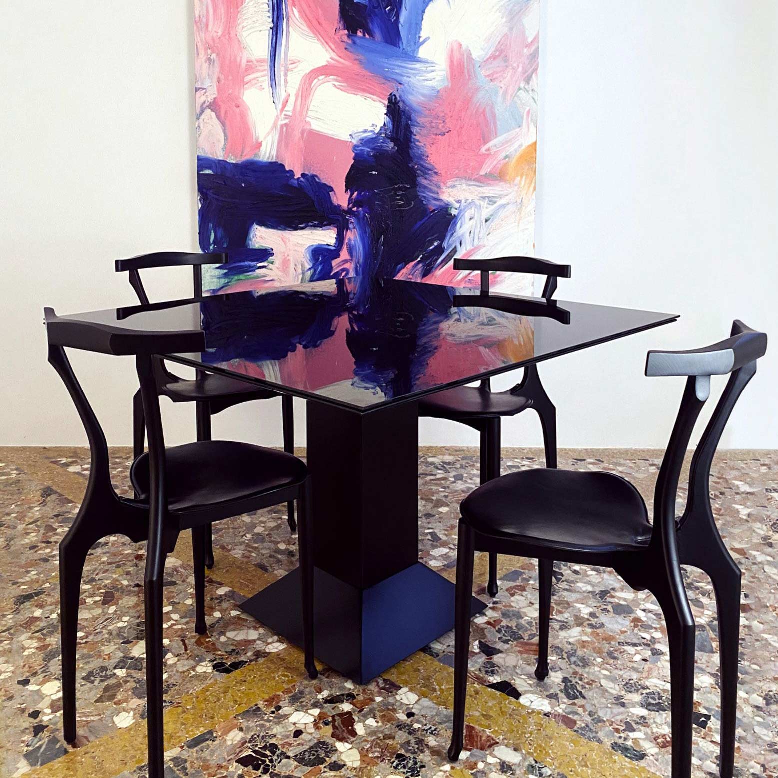 Stackable Ash Chair Gaulinetta by Bd Barcelona Design #Black