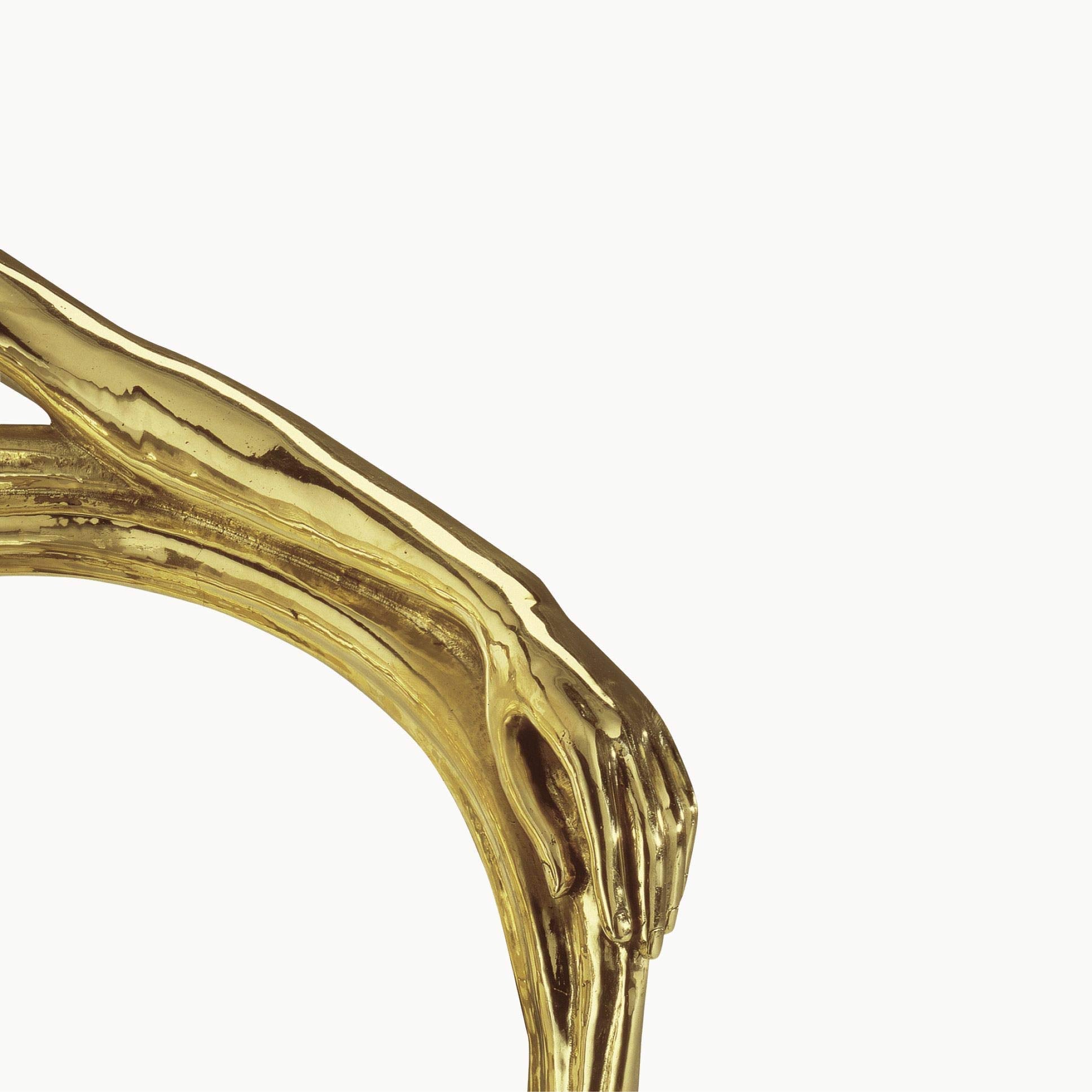 Brass Chair With Armrests Leda by Bd Barcelona Design #Original