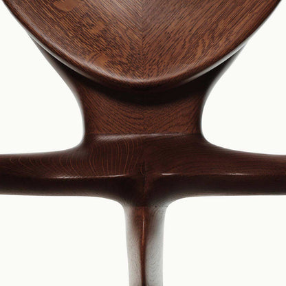 Solid wood chair with armrests Calvet by Bd Barcelona Design