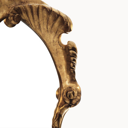 Wall-Mounted Mirror Calvet by Bd Barcelona Design #Covered in fine golden brass sheets