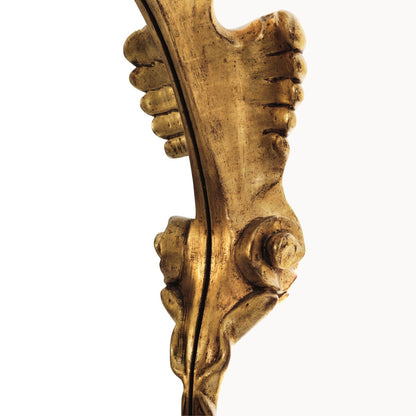 Wall-Mounted Mirror Calvet by Bd Barcelona Design #Covered in fine golden brass sheets