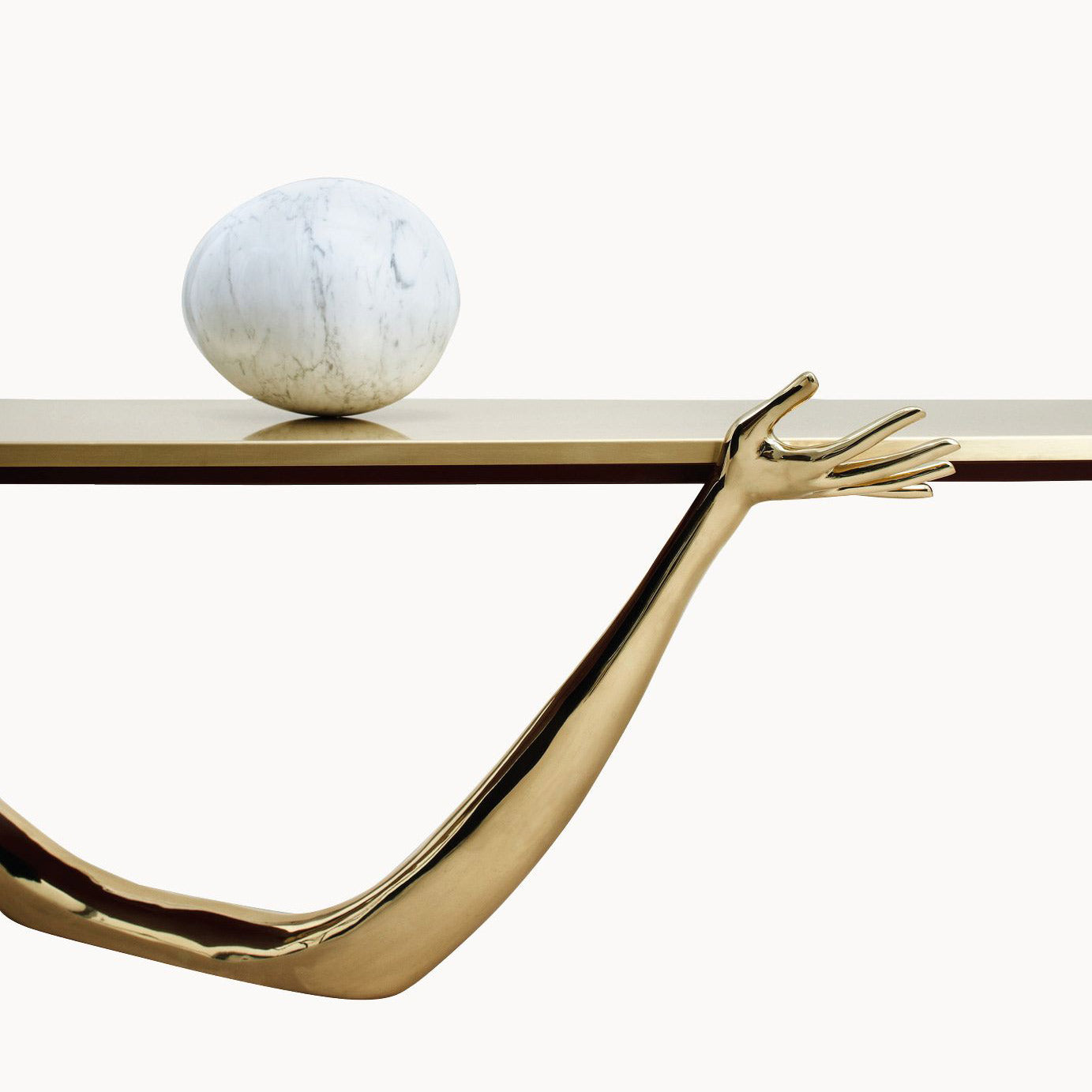 Low Brass Coffee Table Leda by Bd Barcelona Design #Original