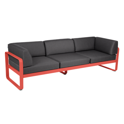 BELLEVIE 3-SEATER CLUB SOFA by Fermob