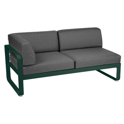 BELLEVIE 2-SEATER LEFT CORNER MODULE by Fermob