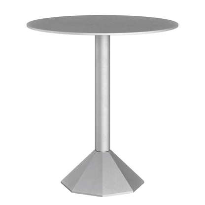 Octi side table, high, aluminum