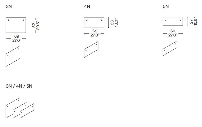 Nuage Additional Sliding Door FOR BL
