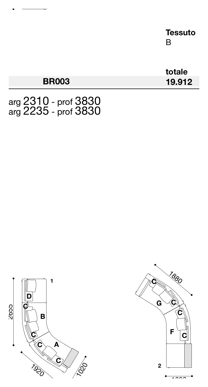 BRERA BR004 composition diagram