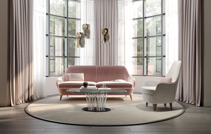 BAMBOO - Oval wooden dining table (Request Info)