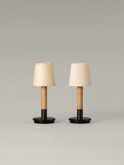 BASICA MINIMA BATERIA - LED cordless birch table lamp.