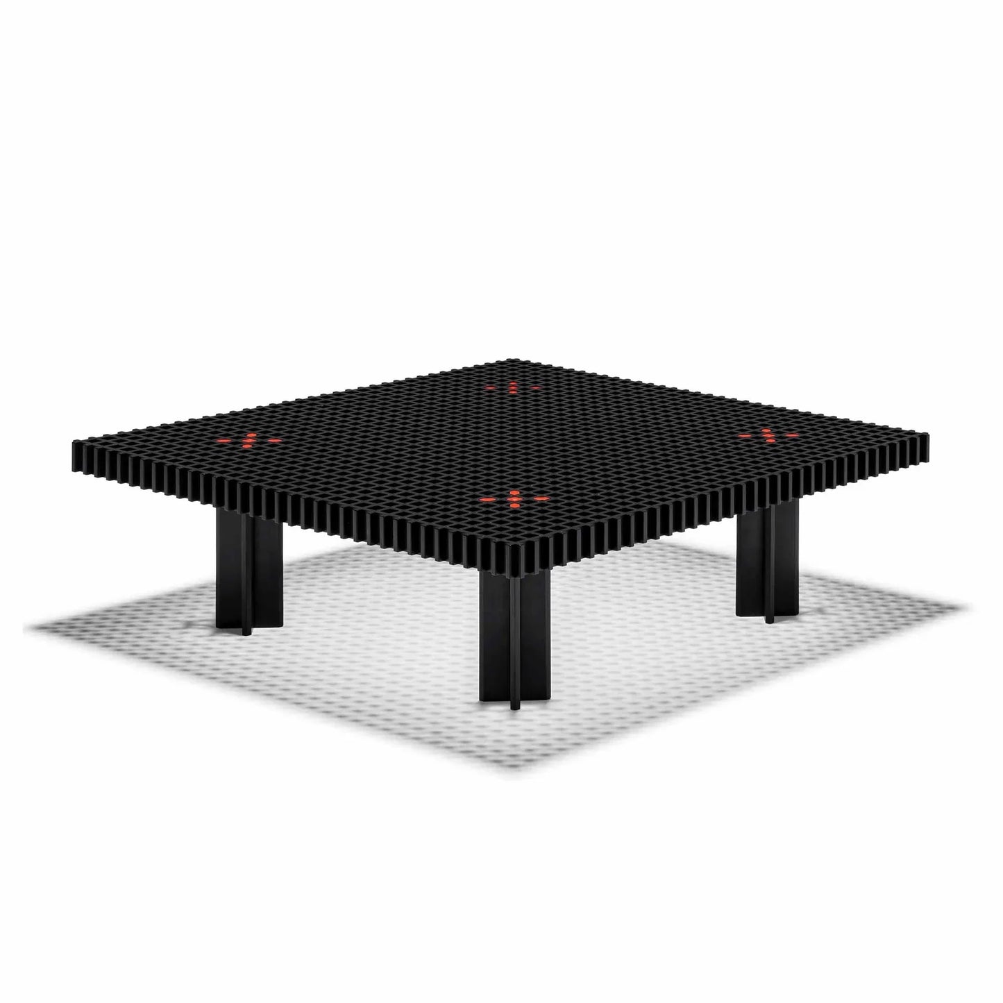 KYOTO - Square solid wood coffee table.