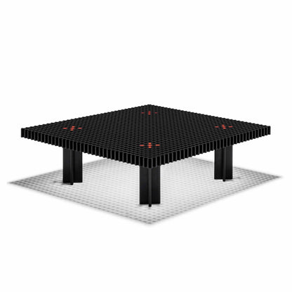 KYOTO - Square solid wood coffee table.