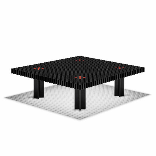 KYOTO - Square solid wood coffee table.