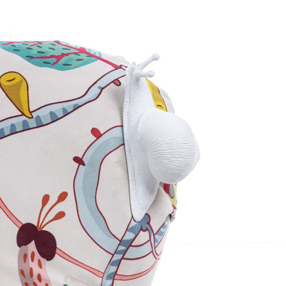 Fully Upholstered Armchair Botanical Diva by Seletti #White