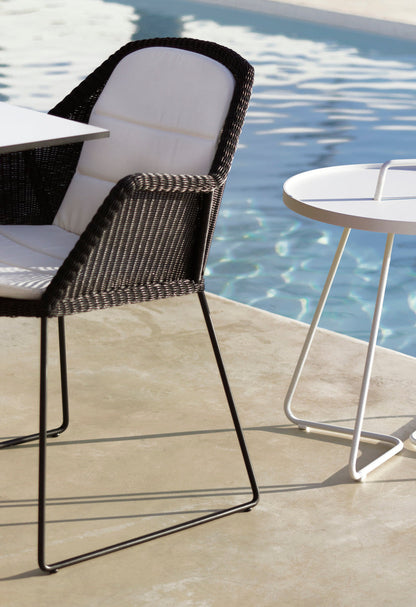 On-the-move table, small, white