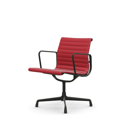 Aluminium Chairs EA 108 swivel – Conference (Cover material - Fabric Leather)