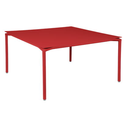 Calvi Table 140 X 140 Cm by Fermob #POPPY