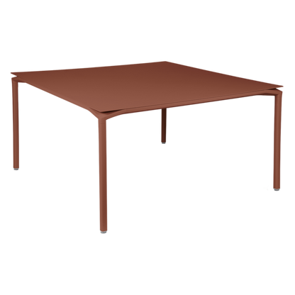 Calvi Table 140 X 140 Cm by Fermob #RED OCHRE