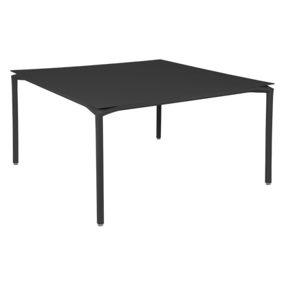 Calvi Table 140 X 140 Cm by Fermob #LIQUORICE