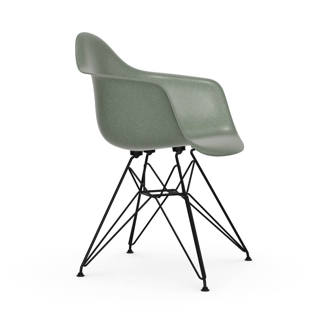 Eames Fiberglass Armchair DAR (without upholstery).