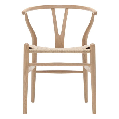 CH24 Wishbone chair by Carl Hansen & Søn #white oiled oak - natural cord #