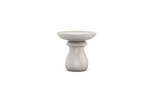 Chess End Table - Matte Lacquer by Roche Bobois #Matte lacquer/Cream