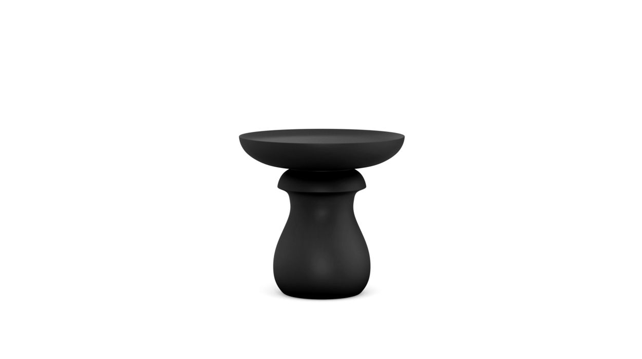 Chess End Table - Matte Lacquer by Roche Bobois #Matte lacquer/Black
