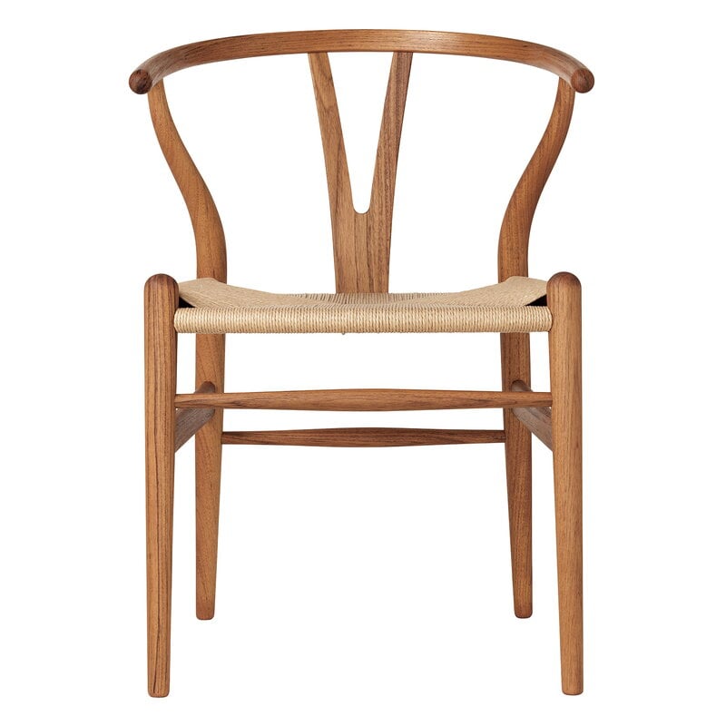 CH24 Wishbone chair by Carl Hansen & Søn #oiled teak - natural cord #
