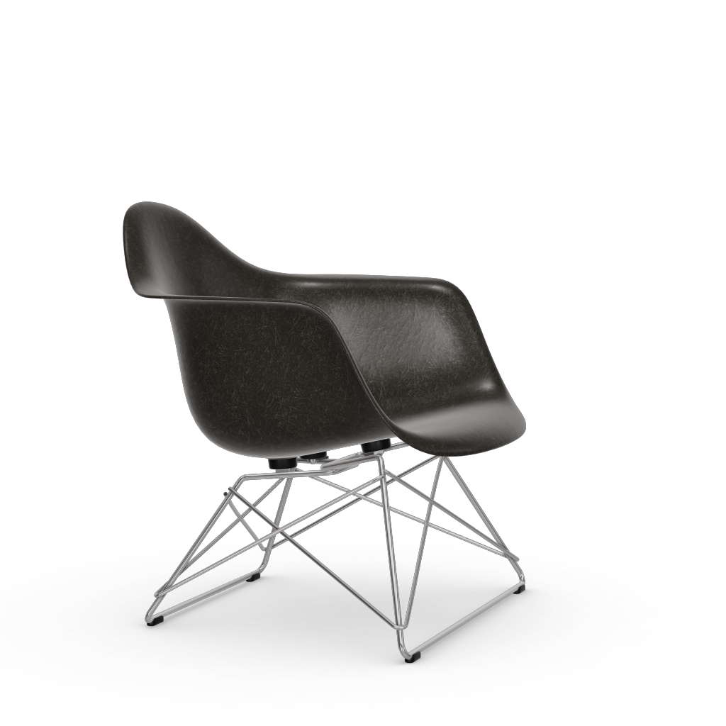 Eames Fiberglass Armchair LAR (without upholstery).