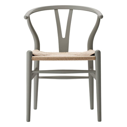 CH24 Wishbone chair by Carl Hansen & Søn #soft clay - natural cord #