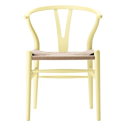 CH24 Wishbone chair by Carl Hansen & Søn #soft hollyhock - natural cord #