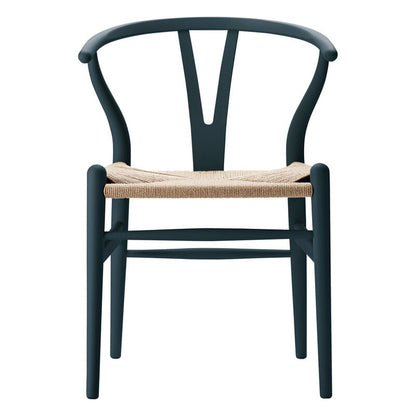 CH24 Wishbone chair by Carl Hansen & Søn #soft North Sea - natural cord #