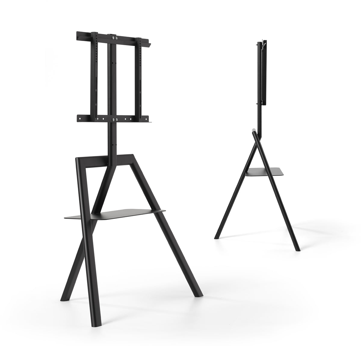 CARTESIO - Floor mounted steel stand.