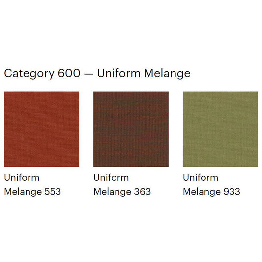 ABSENT - Modular fabric sofa (Module - Corner M Low / Upholstery Material - Category 600 | Uniform Melange)