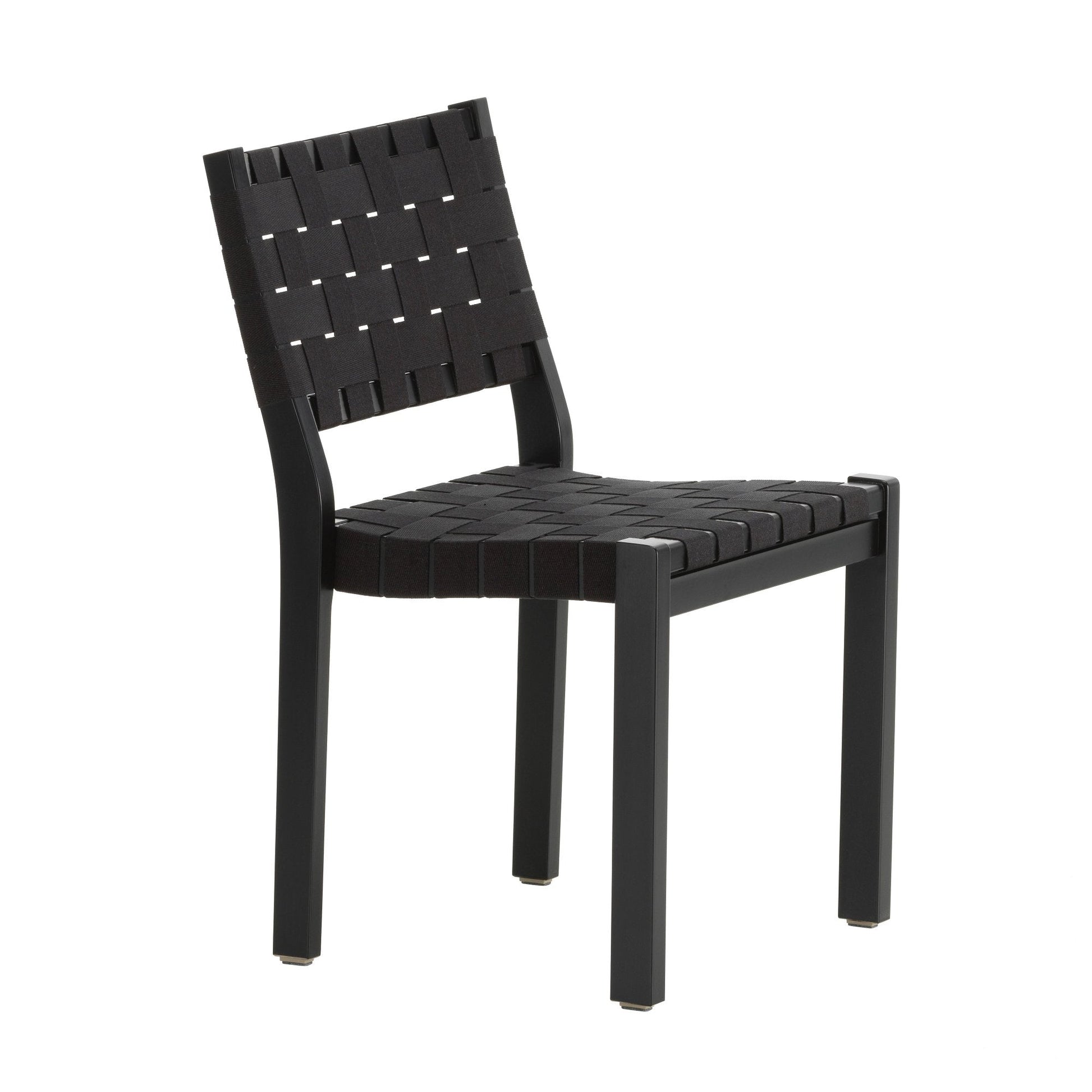 Artek Chair 611 — black lacquered/black