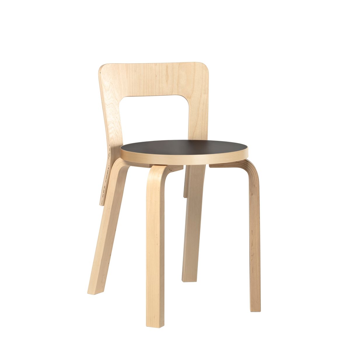 65 - Wooden chair.