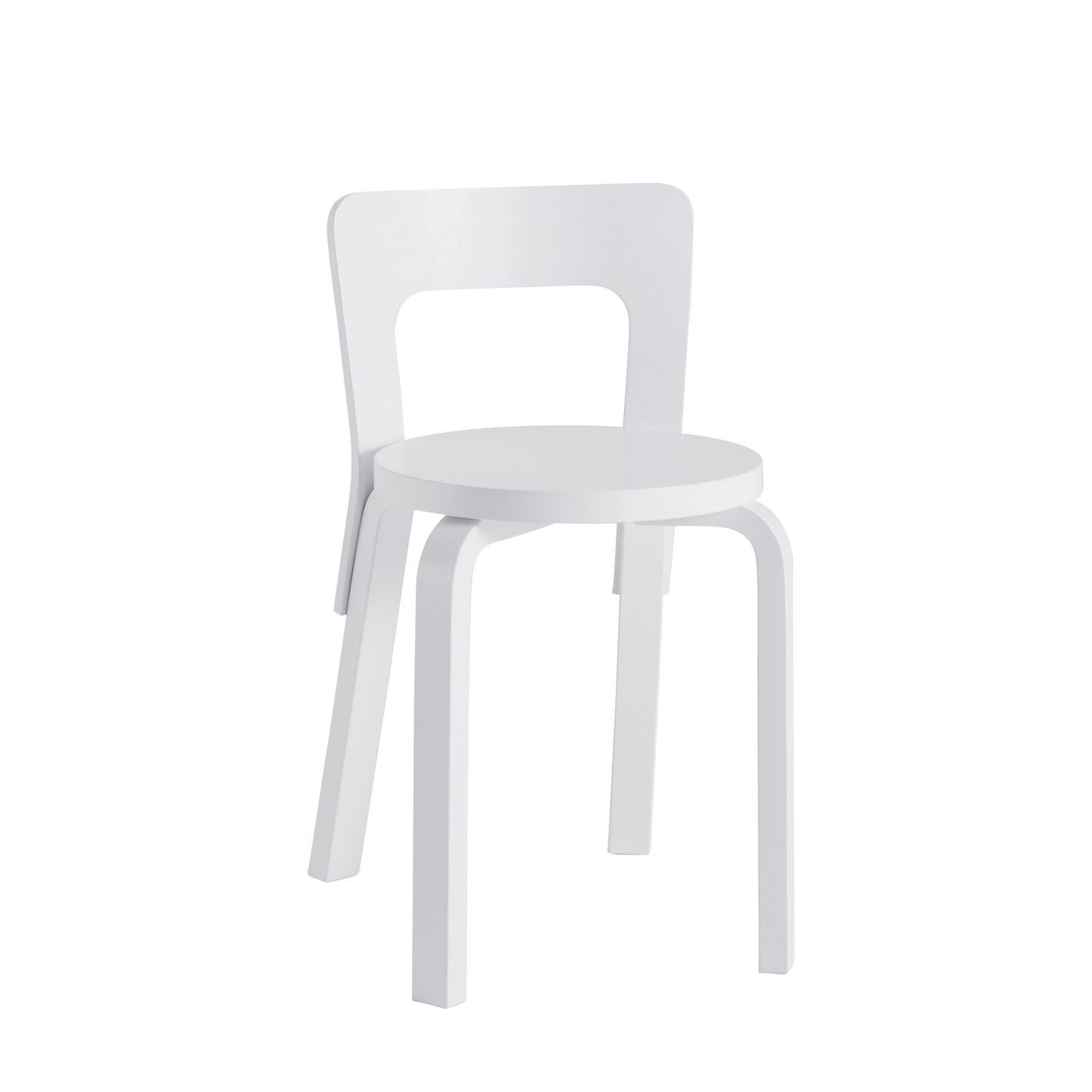 65 - Wooden chair.