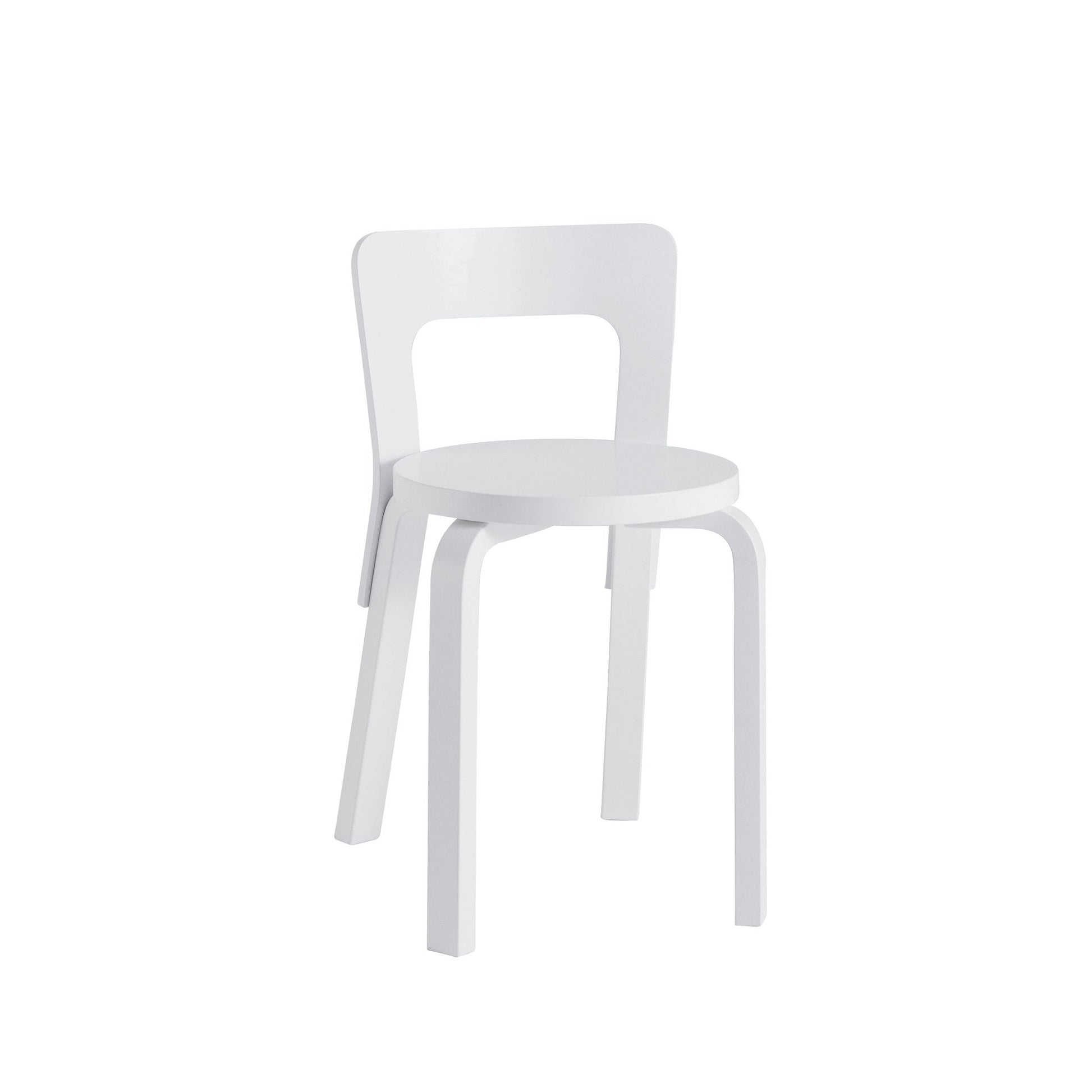 Artek Chair 65 — white lacquered