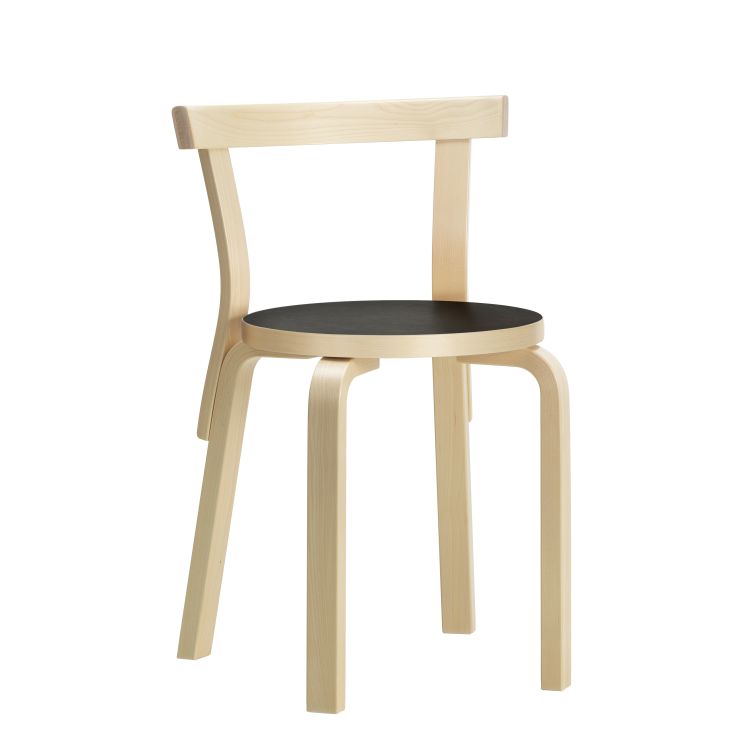 68 - Wooden chair.