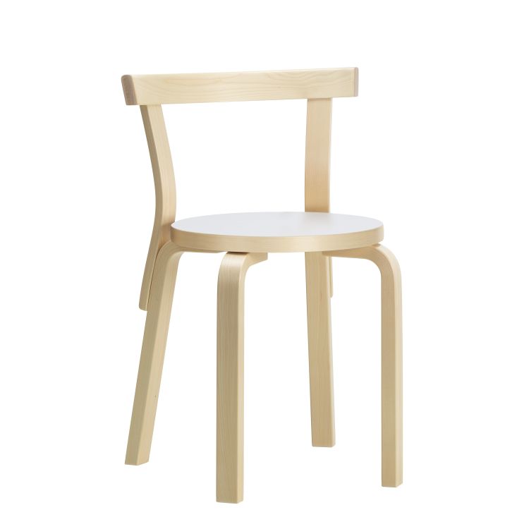 68 - Wooden chair.