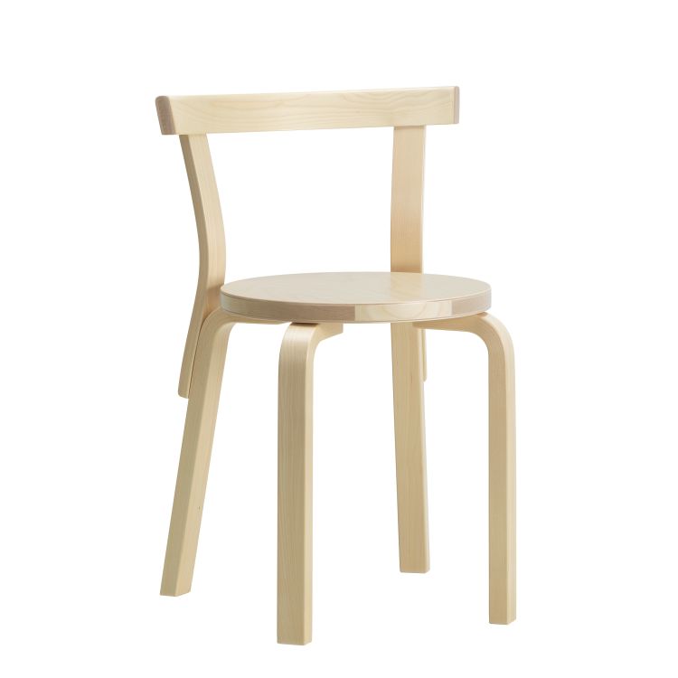 68 - Wooden chair.