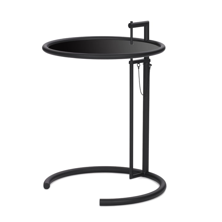 ADJUSTABLE TABLE E 1027 - Height-adjustable side table.