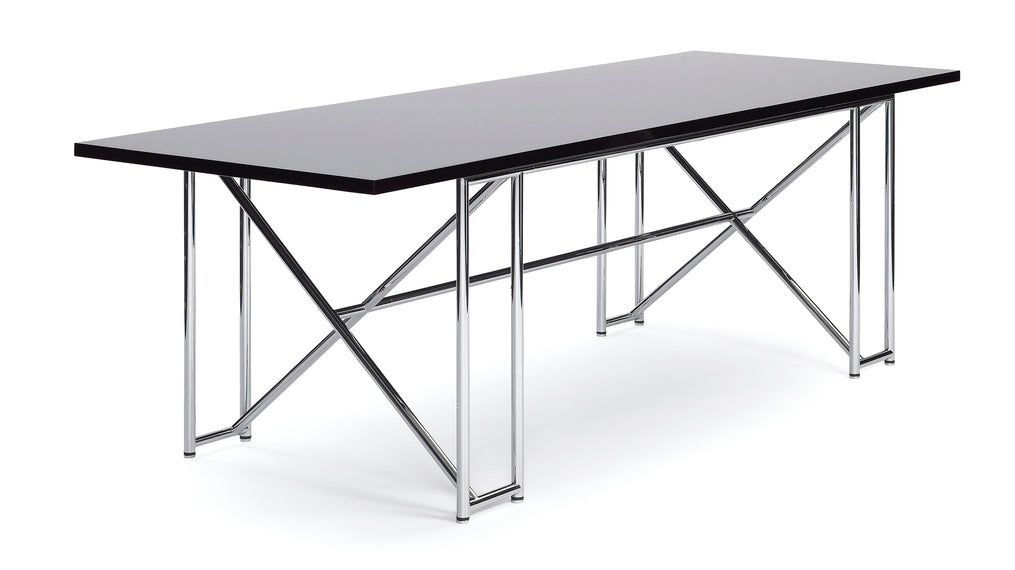 DOUBLE X - Rectangular dining table.