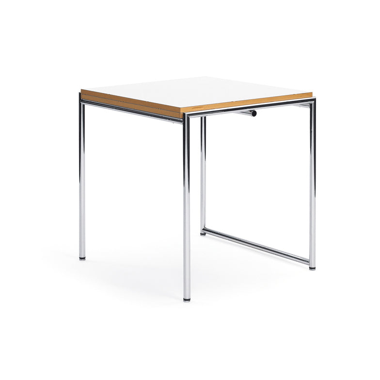 JEAN - Rectangular drop-leaf HPL table.